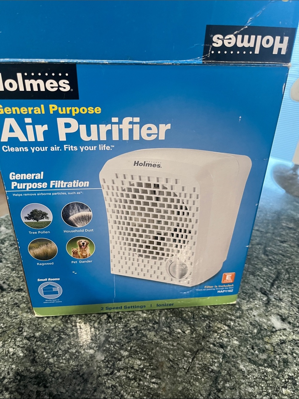 Holmes White General Purpose Air Purifier